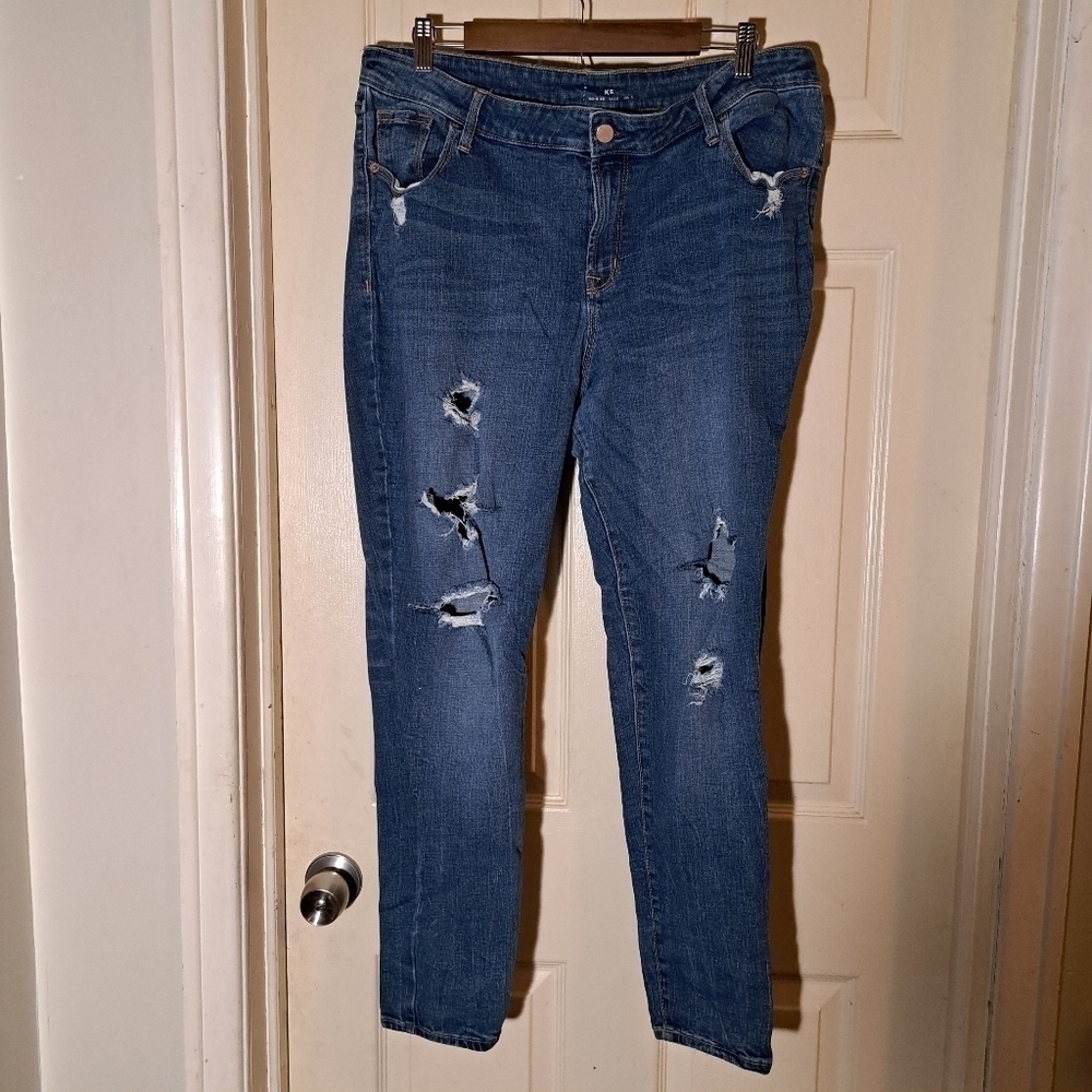 No brand Distressed Jeans size 18 regular